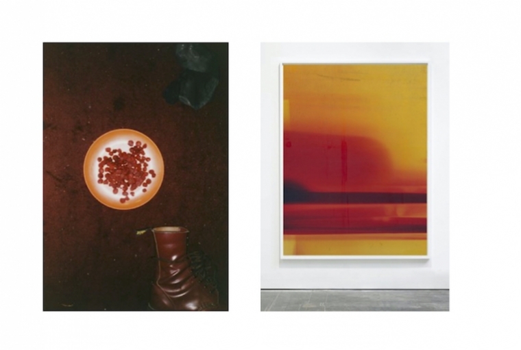 All Things Art: Roshini Vadehra L: Raspberries and Boot; R: Silver 180- both by Wolfgang Tillmans