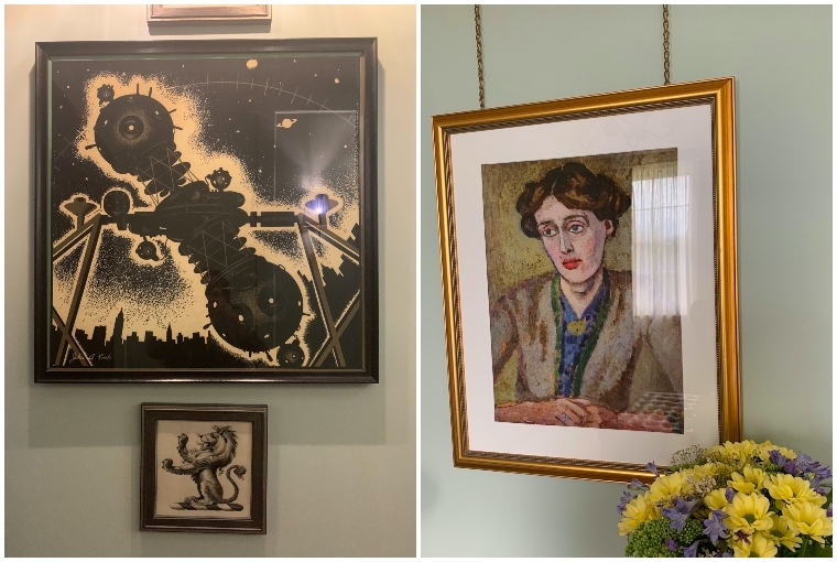 University Arms Hotel L: Art at the UA ; R: Cambridge Arms Art