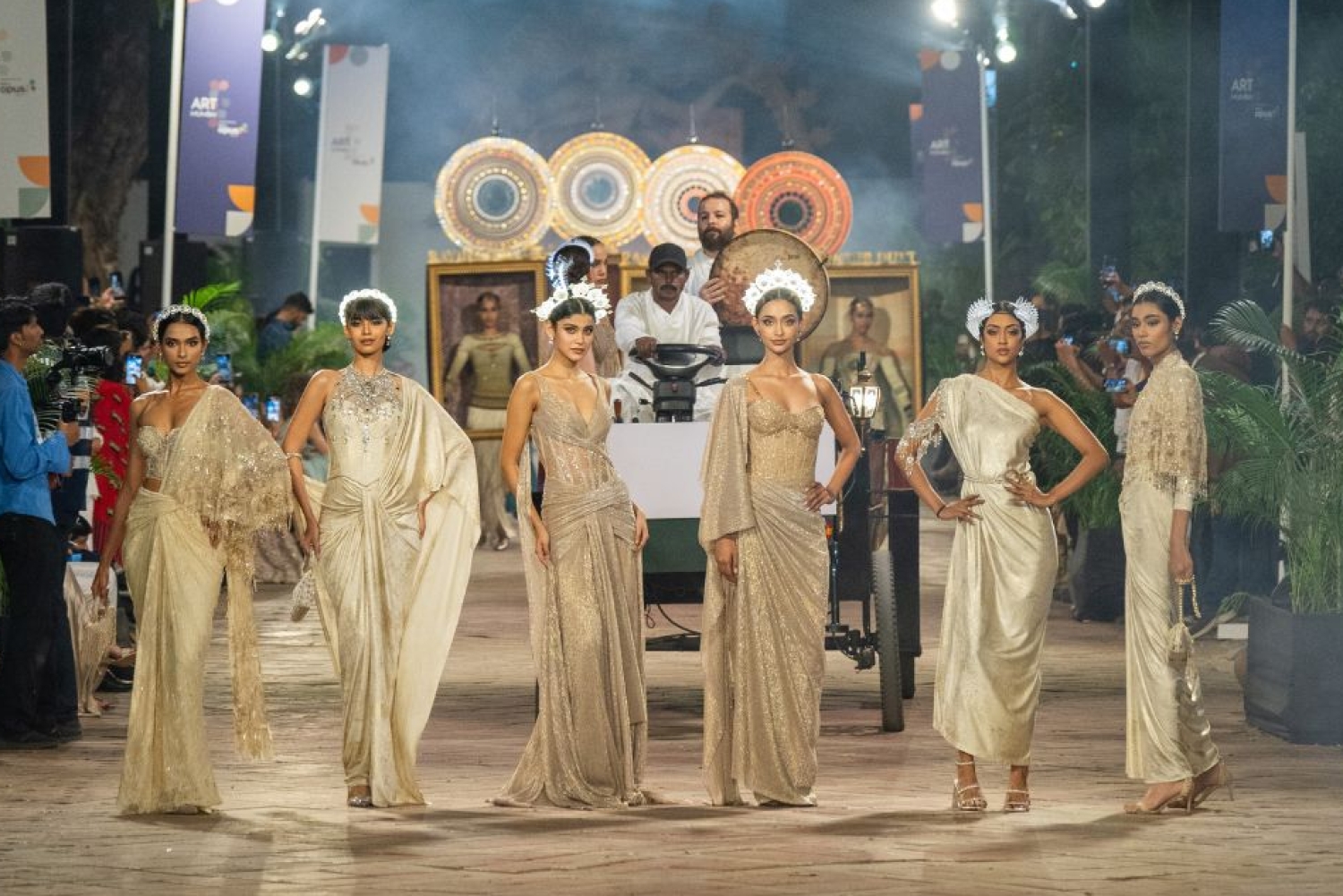 The Tarun Tahiliani Parade at Art Mumbai