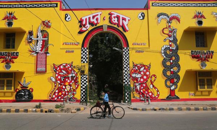 A Guide to Street Art in India Lodhi Art District