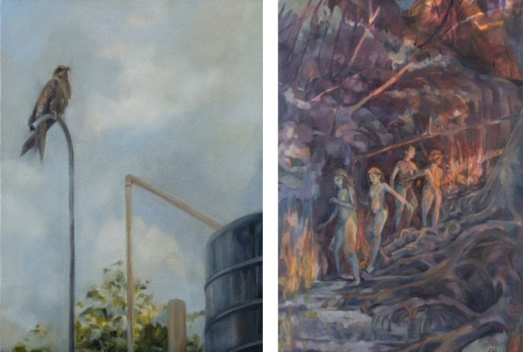 Moments of Rest and Radicalness The Joy Of Your Return, 2024 (left) | Reverberations, 2024 (right)