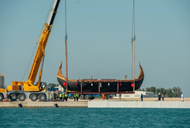 18-metre Magan Boat Sets Sail 