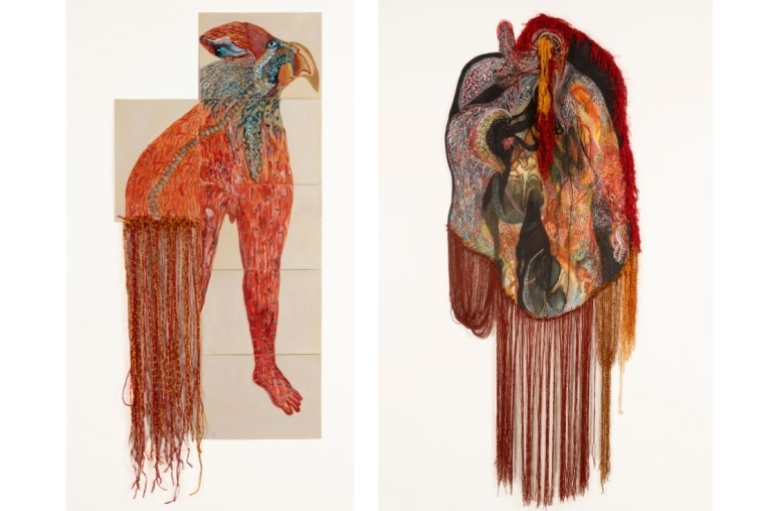 A Queer Imagination in Varanasi The Ancient Dream 2 (left) | Anatomy of a Dream (right)