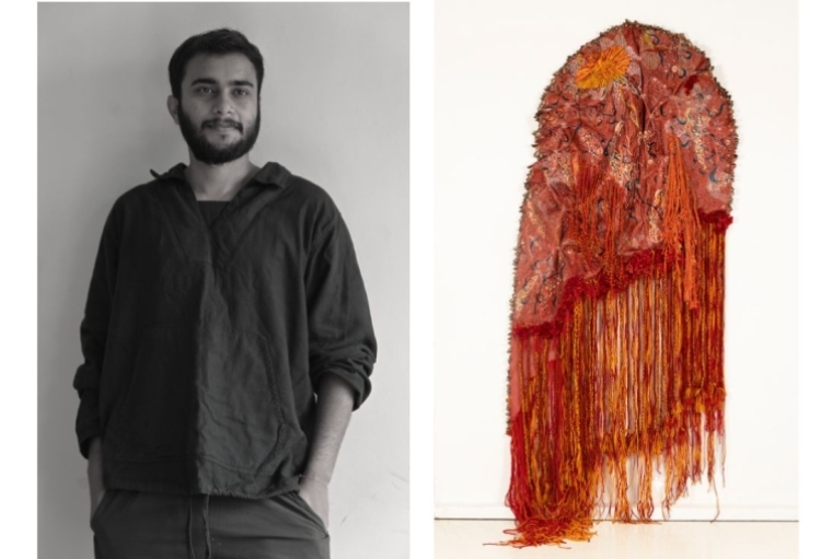 A Queer Imagination in Varanasi Debashish Paul (left) | Skin of Unfolding Desires (right)