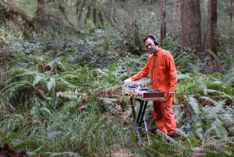 Behind Tarun Nayar's Music Derived from Plants Photo Credit: Mark Vonesch