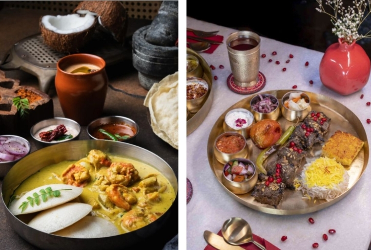 Explore these promising new Bars and Restaurants in India Dakshin Canteen (left) | Anar (right)