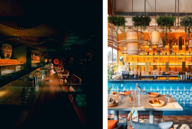 Explore these promising new Bars and Restaurants in India Dali & Gala (left) | Miss Margarita (right)