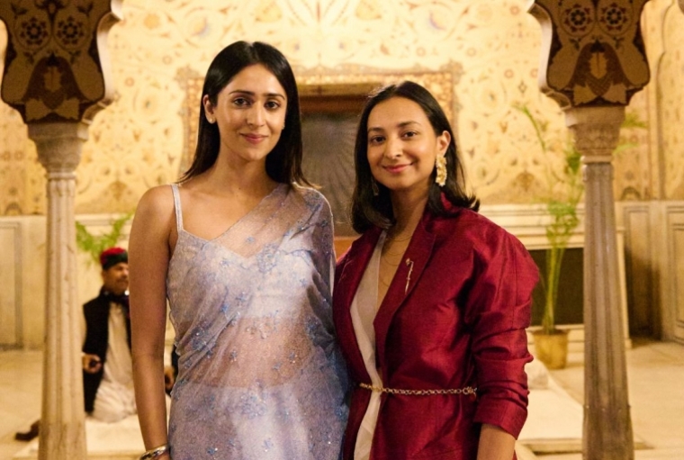 JAIPUR Princess Gauravi Kumari (left) | Suhani Parekh (right)