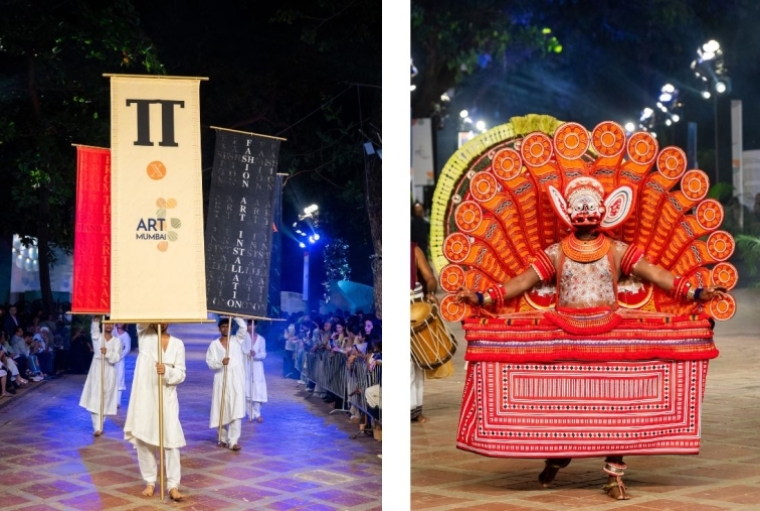 The Tarun Tahiliani Parade at Art Mumbai 