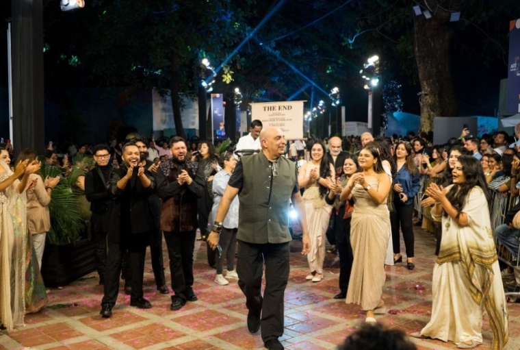 The Tarun Tahiliani Parade at Art Mumbai 