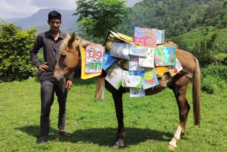 World's Wackiest Libraries The Ghoda (Horse) Library, Kumaon, India